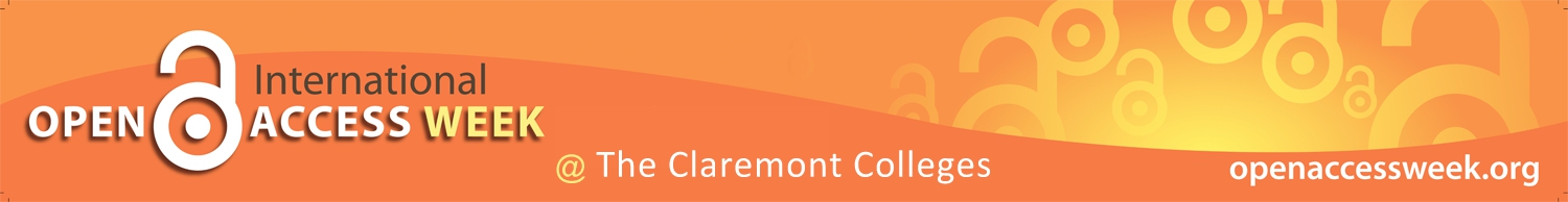 Open Access Week @ The Claremont Colleges