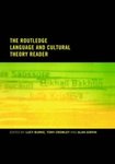 The Language and Cultural Theory Reader by Tony Crowley
